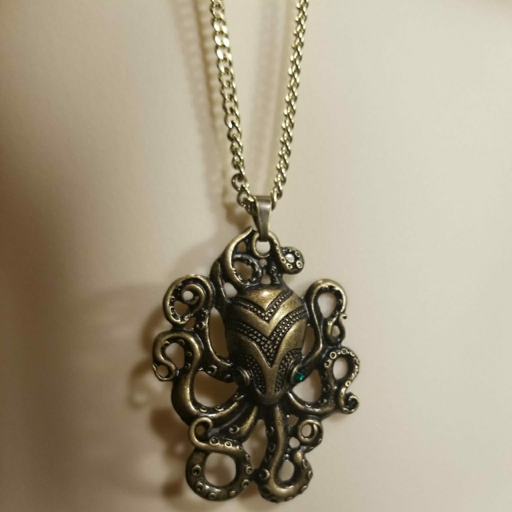 Octopus Necklace (long)